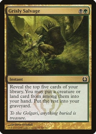 Grisly Salvage Return to Ravnica Magic card