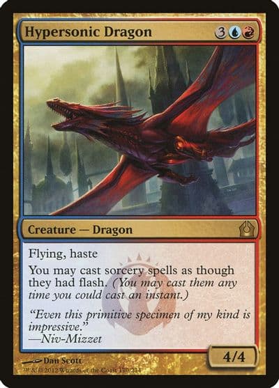 Hypersonic Dragon Return to Ravnica Magic card