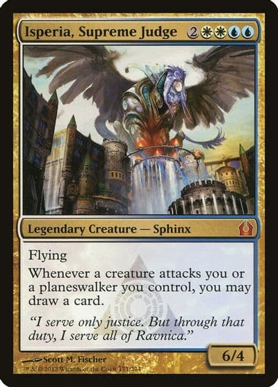 Isperia Supreme Judge Return to Ravnica Magic card