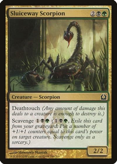 Sluiceway Scorpion Return to Ravnica Magic card