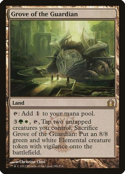Grove of the Guardian Return to Ravnica Magic card