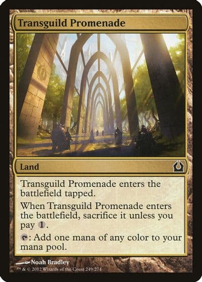 Transguild Promenade Return to Ravnica Magic card