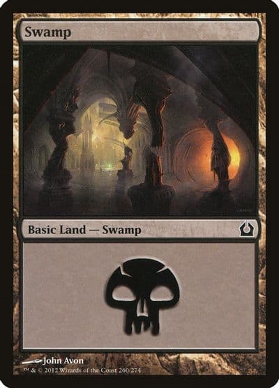 Swamp 260 Return to Ravnica Magic card