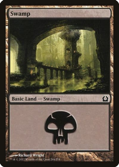 Swamp 264 Return to Ravnica Magic card