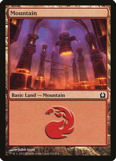 Mountain 265 Return to Ravnica Magic card