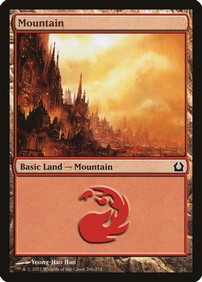 Mountain 266 Return to Ravnica Magic card