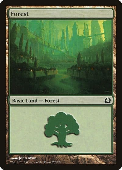 Forest 270 Return to Ravnica Magic card