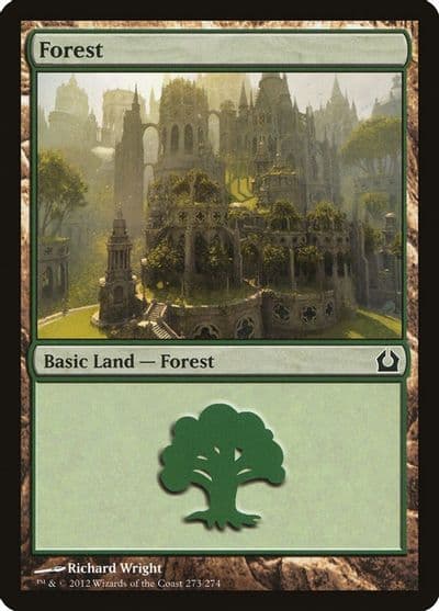 Forest 273 Return to Ravnica Magic card