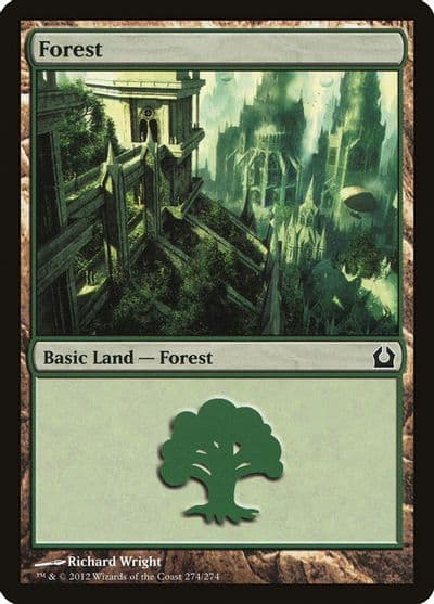 Forest 274 Return to Ravnica Magic card