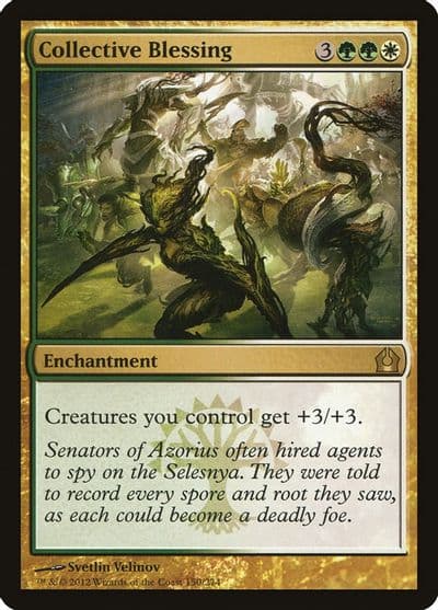 Collective Blessing Return to Ravnica Magic card