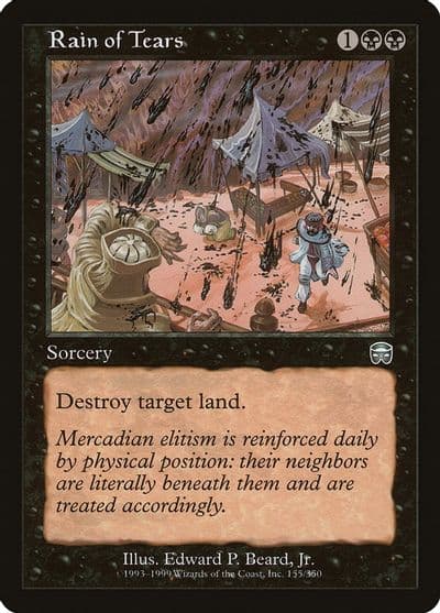 Rain of Tears Mercadian Masques Magic card