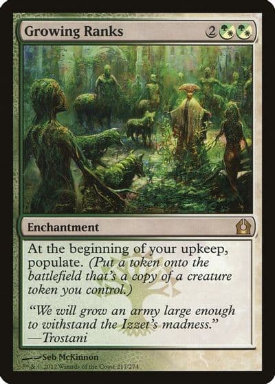 Growing Ranks Return to Ravnica Magic card