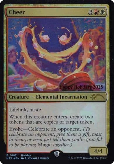 Cheer Special Occasion Magic card