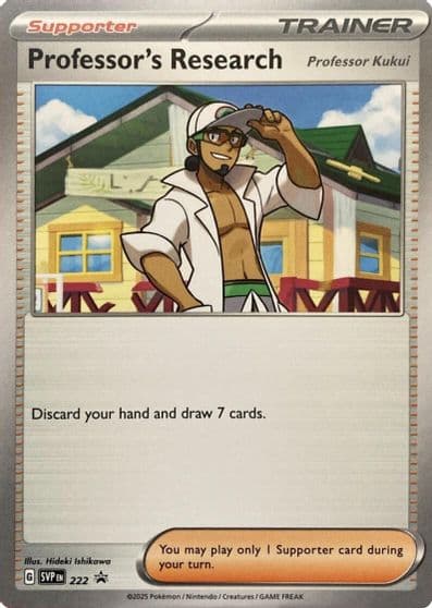 Professor's Research - 222 SV: Scarlet & Violet Promo Cards Pokemon card