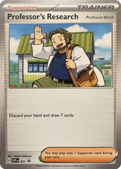 Professor's Research - 221 SV: Scarlet & Violet Promo Cards Pokemon card