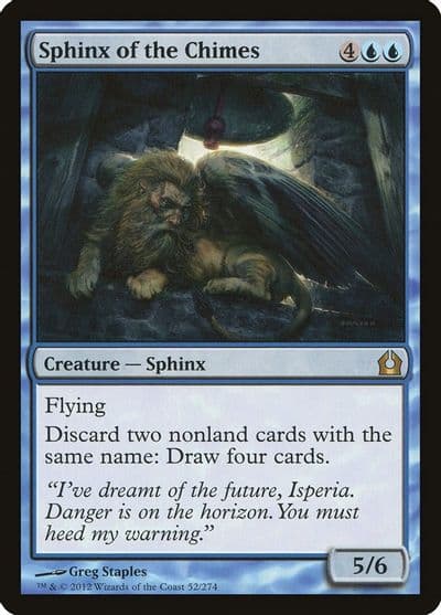 Sphinx of the Chimes Return to Ravnica Magic card