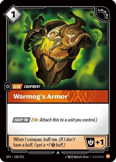 Warmogs Armor Spiritforged Riftbound card