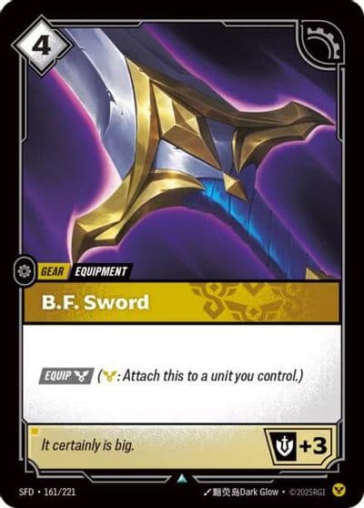 BF Sword Spiritforged Riftbound card