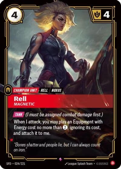 Rell Magnetic Spiritforged Riftbound card
