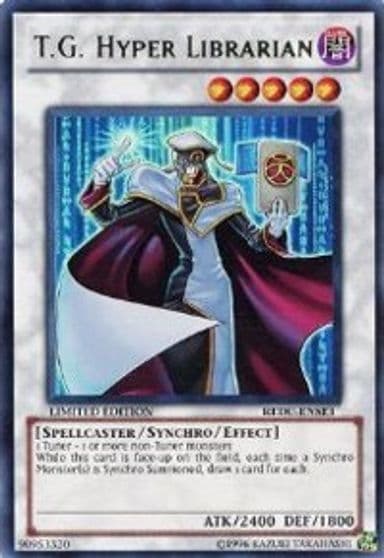 TG Hyper Librarian Return of the Duelist SE Yu-Gi-Oh! card