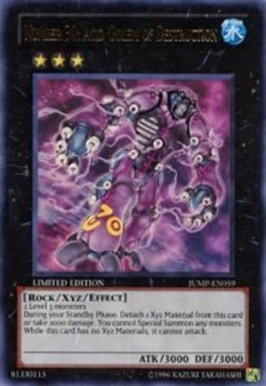 Number 30 Acid Golem of Destruction Return of the Duelist SE Yu-Gi-Oh! card