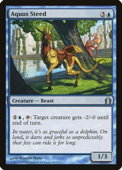 Aquus Steed Return to Ravnica Magic card