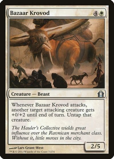 Bazaar Krovod Return to Ravnica Magic card