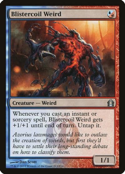 Blistercoil Weird Return to Ravnica Magic card
