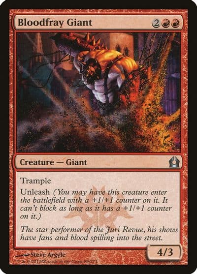 Bloodfray Giant Return to Ravnica Magic card