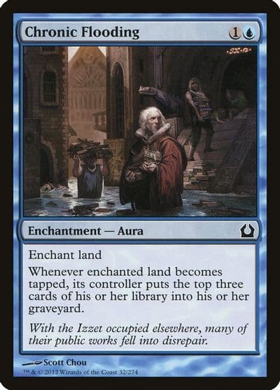 Chronic Flooding Return to Ravnica Magic card
