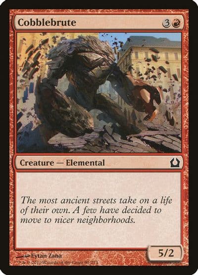 Cobblebrute Return to Ravnica Magic card