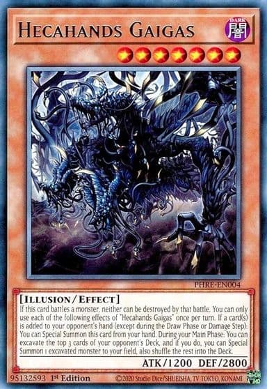 Hecahands Gaigas Phantom Revenge Yu-Gi-Oh! card