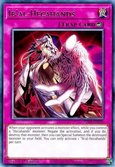 Ibal Hecahands Phantom Revenge Yu-Gi-Oh! card