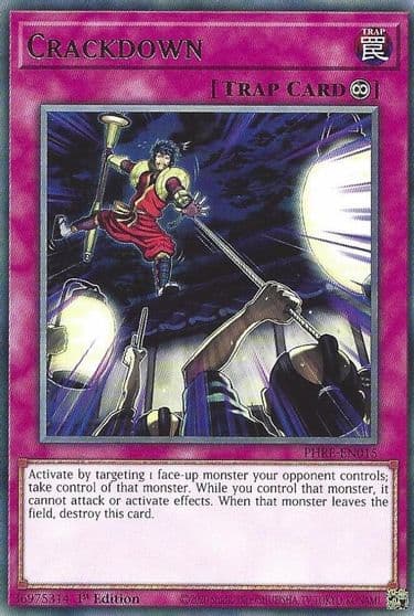 Crackdown Phantom Revenge Yu-Gi-Oh! card
