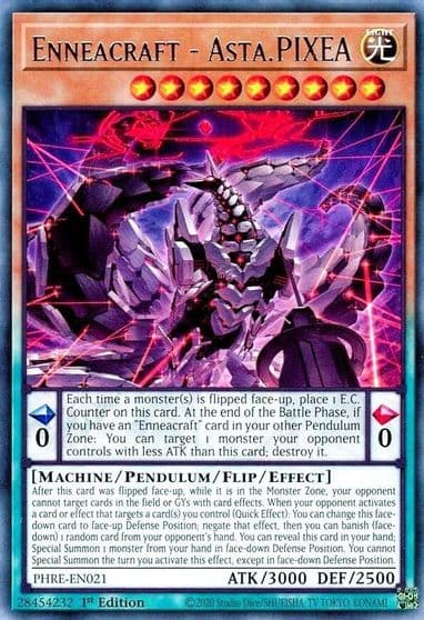 Enneacraft AstaPIXEA Phantom Revenge Yu-Gi-Oh! card