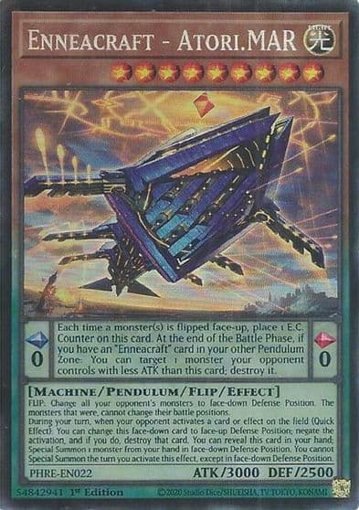 Enneacraft AtoriMAR CR Phantom Revenge Yu-Gi-Oh! card