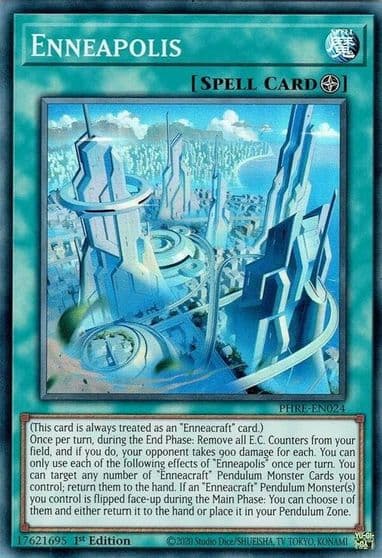 Enneapolis Phantom Revenge Yu-Gi-Oh! card
