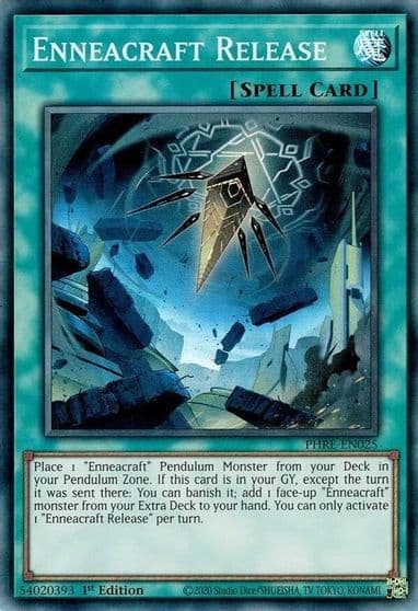 Enneacraft Release Phantom Revenge Yu-Gi-Oh! card