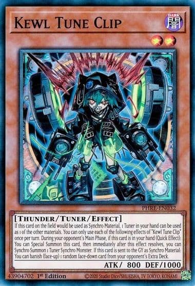 Kewl Tune Clip Phantom Revenge Yu-Gi-Oh! card