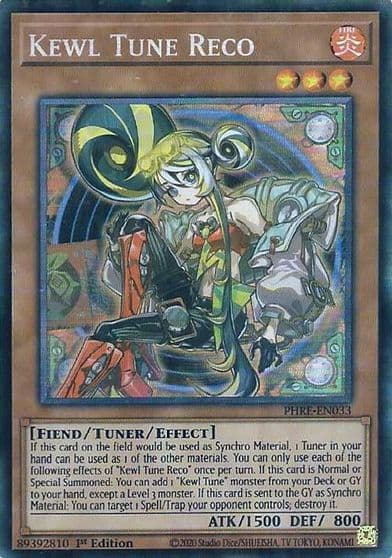 Kewl Tune Reco CR Phantom Revenge Yu-Gi-Oh! card