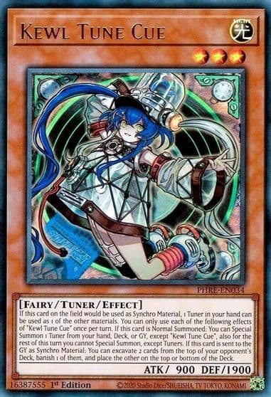 Kewl Tune Cue Phantom Revenge Yu-Gi-Oh! card