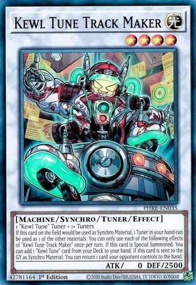 Kewl Tune Track Maker Phantom Revenge Yu-Gi-Oh! card