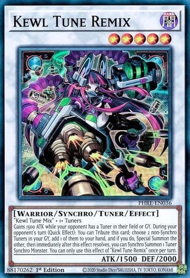 Kewl Tune Remix Phantom Revenge Yu-Gi-Oh! card