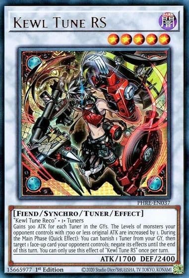 Kewl Tune RS Phantom Revenge Yu-Gi-Oh! card