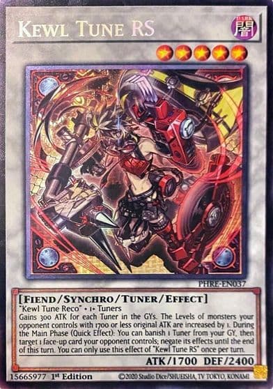Kewl Tune RS CR Phantom Revenge Yu-Gi-Oh! card