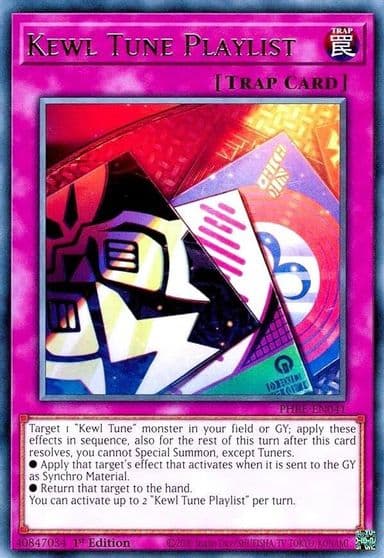 Kewl Tune Playlist Phantom Revenge Yu-Gi-Oh! card