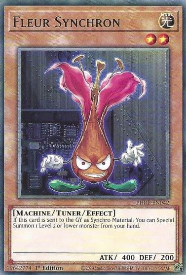 Fleur Synchron Phantom Revenge Yu-Gi-Oh! card
