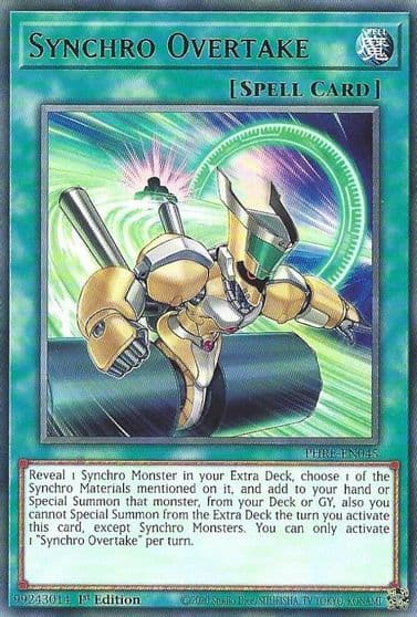 Synchro Overtake Phantom Revenge Yu-Gi-Oh! card