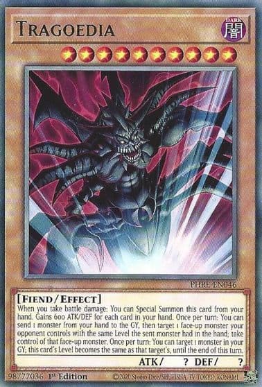 Tragoedia Phantom Revenge Yu-Gi-Oh! card