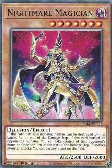Nightmare Magician Phantom Revenge Yu-Gi-Oh! card